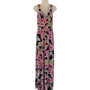 Lilly Pulitzer | Dresses | Lilly Pulitzer Womens Montecito Halter Maxi  Drees Nwt Size Xl | Poshmark